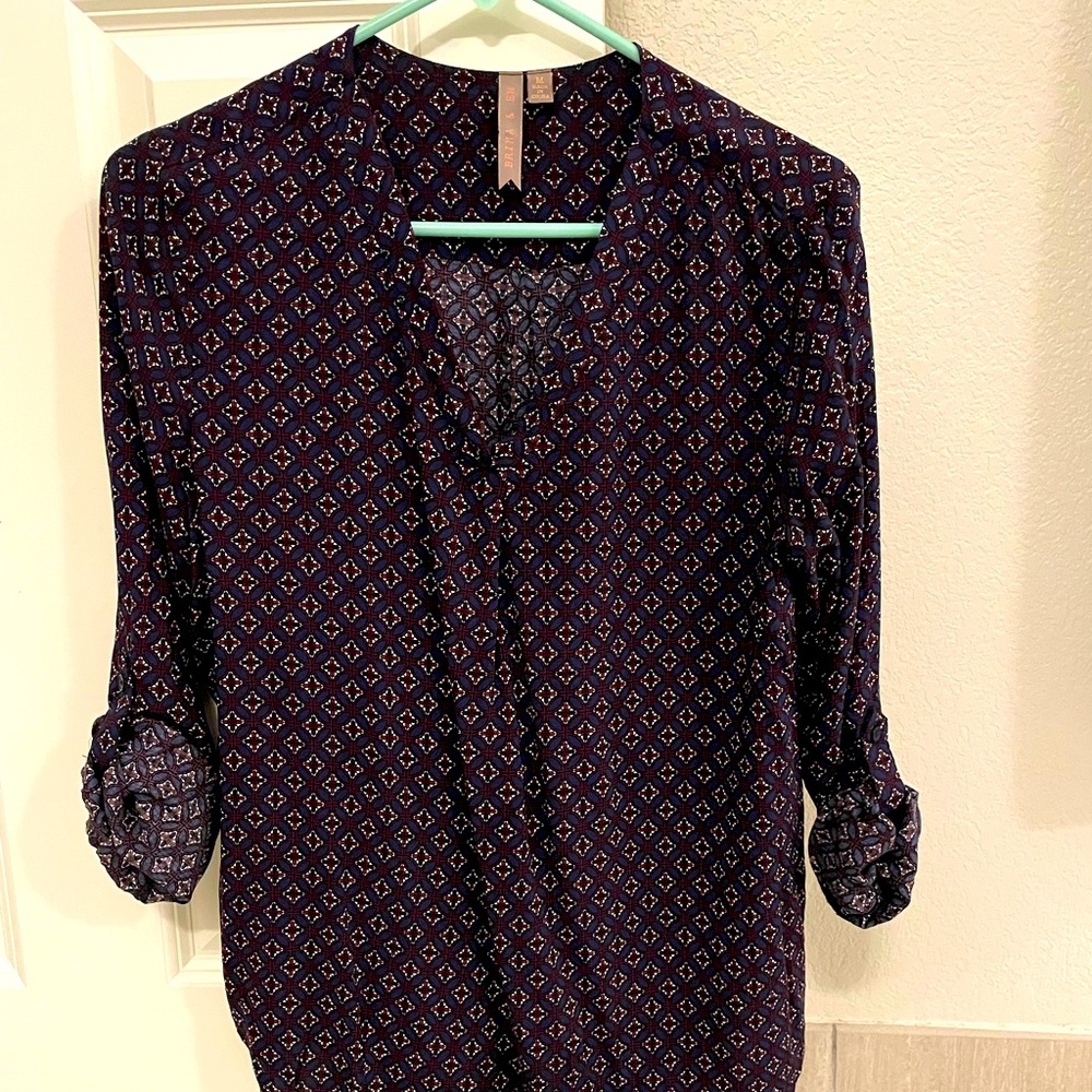EUC Purple blouse